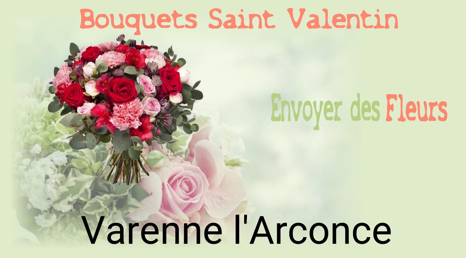 Roses de Saint-Valentin livrées à Varenne-l'Arconce